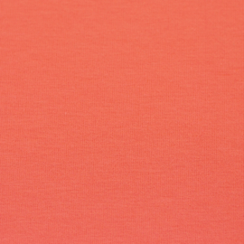 Tricot: effen zalm (Swafing kleur 635 seizoen 2024) per 25cm
