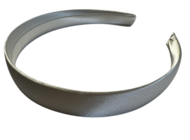 Haarband 20 mm satijn, ivoor