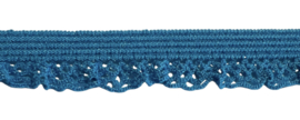 Elastisch kantje aquablauw 12 mm, per 0,5m