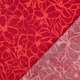 Cotton satin: MAGNOLIA MAGENTA by NERIDA HANSEN, per 25 cm