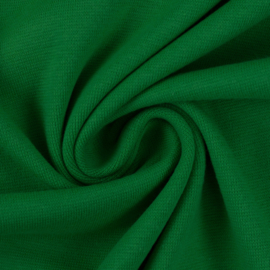 Brushed joggingstof: grasgroen(Swafing kleur 365), per 25 cm
