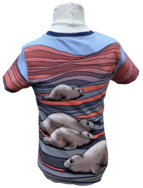 Shirt: zeehond 116-152
