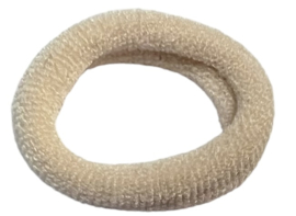 Haarelastiekje nylon mini 20 mm, lichtbeige