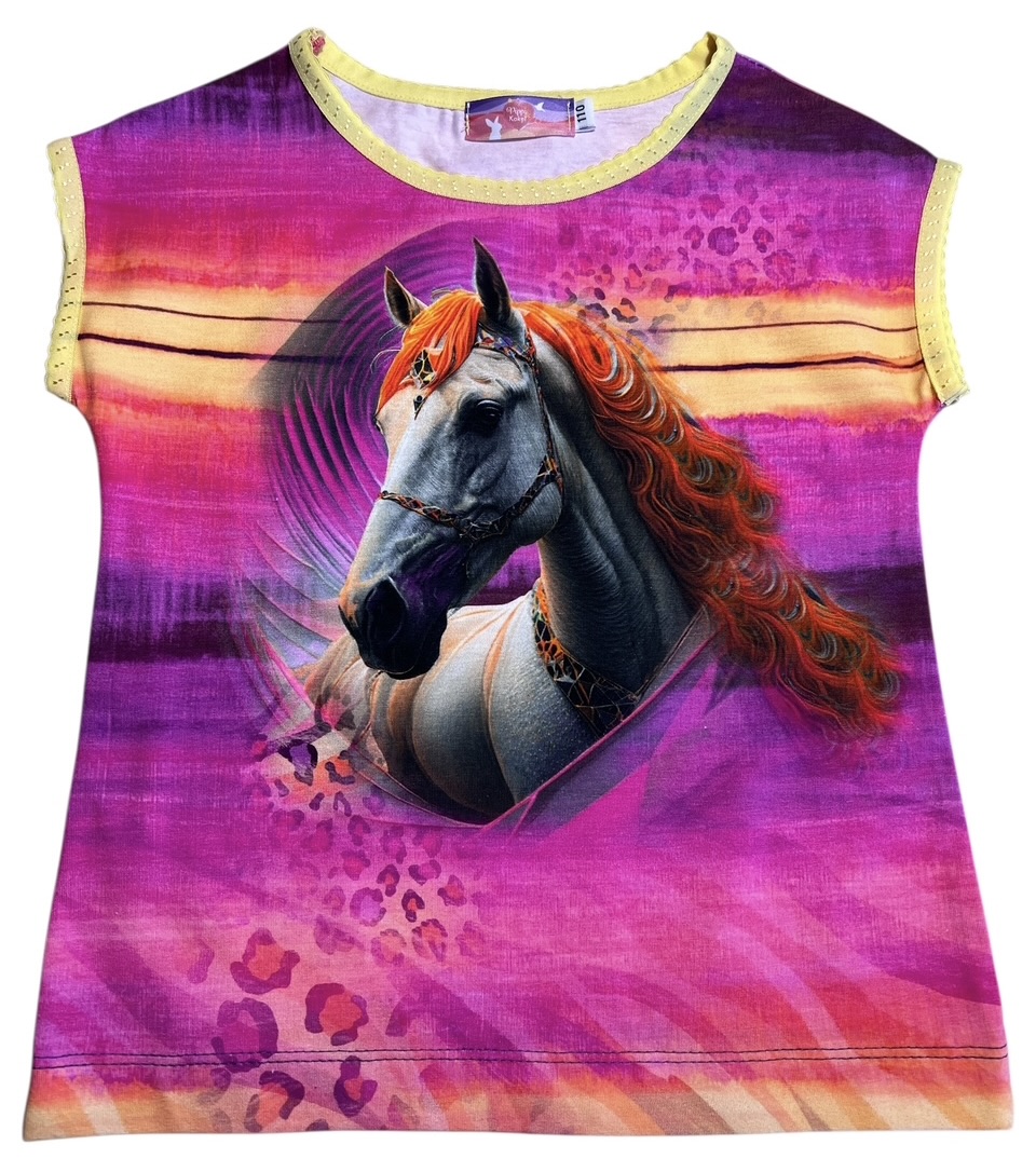 T-shirt fancy horse 110-140