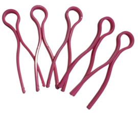 Spoelenhouders fuchsia, 5 stuks