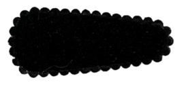 kniphoesje zwart vilt 3 cm