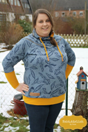 Farbenmix naaipatroon Big lady Tasja Sweater - sweaterjurk 46-58