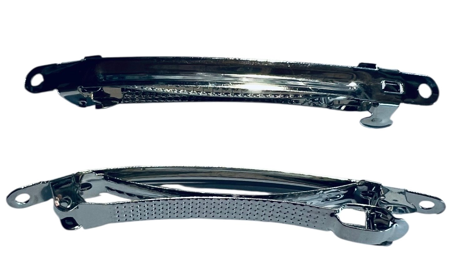 French Barrette clips 8 cm 6mm breed, per 10 stuks