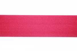 Fuchsia roze elastiek 30 mm per 0,5 meter