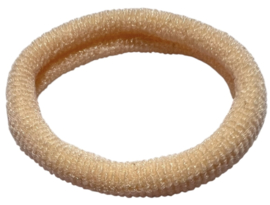 Haarelastiekje nylon mini +/-20 mm, perzik