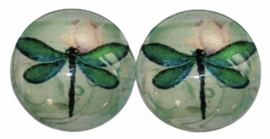 12 mm glascabochon libelle