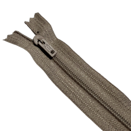Nylon rits beige niet deelbaar 15 cm