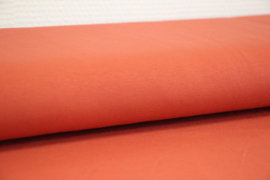 Tricot: effen terracotta (Swafing kleur 712) per 25cm