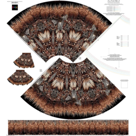 Zebra Safari rok paneel