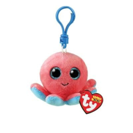 TY BEANIE BOO CLIP SHELDON OCTOPUS 7CM