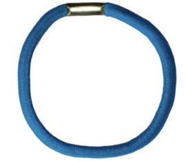 Haarelastiek +/- 45mm blauw