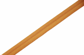 Elastisch paspelband glans/mat corn, per 0,5 meter