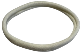 Elastisch haarbandje nylon cremewit, soepel