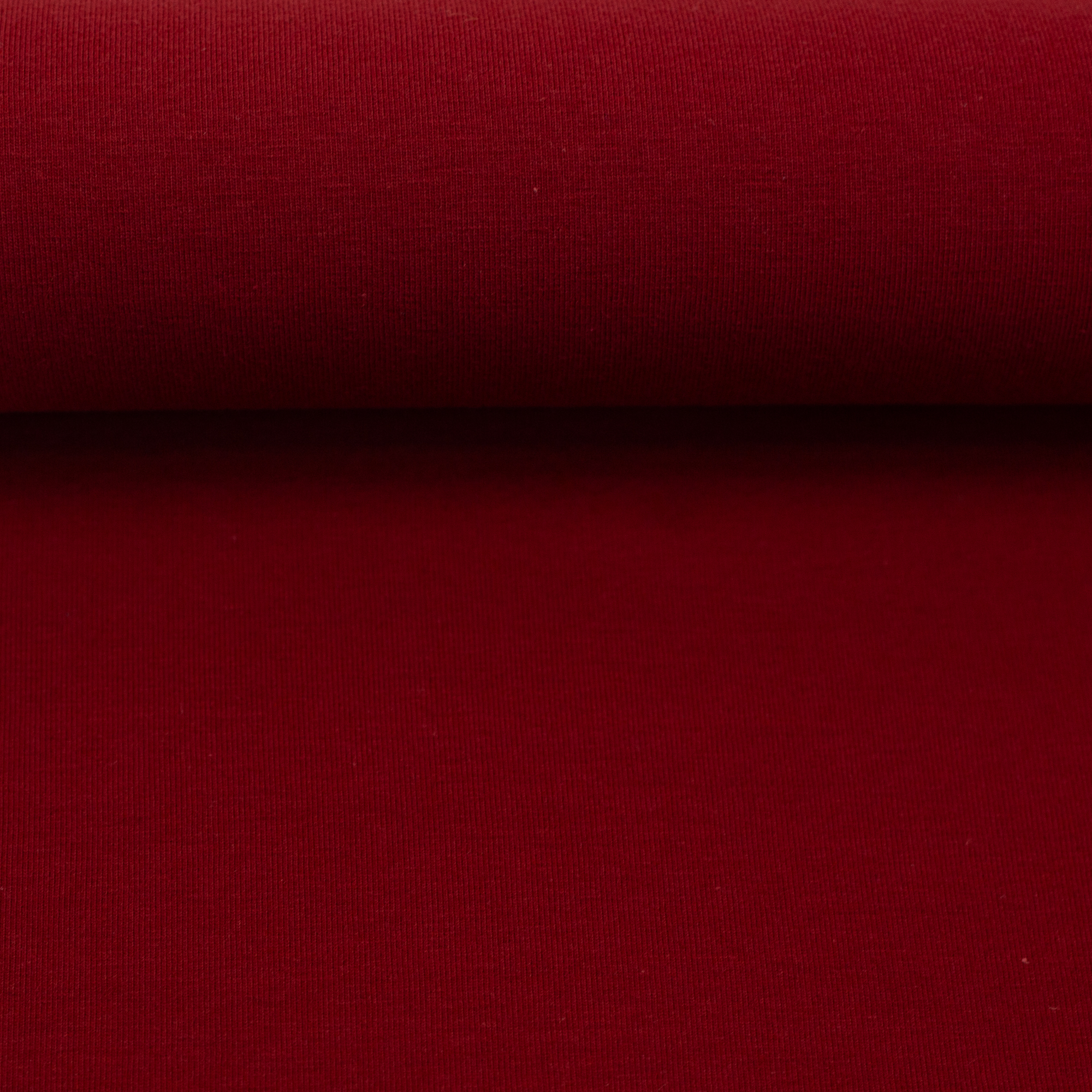Brushed joggingstof: burgundy (Swafing kleur 338 HW25-26) per 25 cm