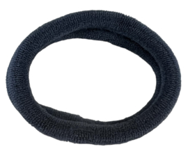 Haarelastiek klein nylon jeans +/- 40 mm