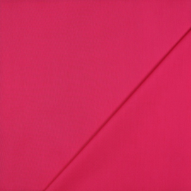 Katoen poplin: effen FUCHSIA, per 25 cm