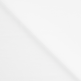 Poplin katoen optical white, per 25 cm