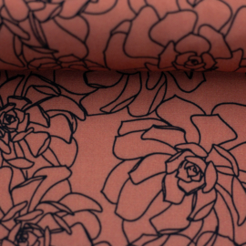 Viscose (geweven): GROW by Käselotti (Swafing) 290x145 cm coupon