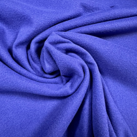 Fleece: kobaltblauw (A La Ville), per 25 cm