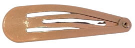 Klik-klak haarspeldje perzik 5cm
