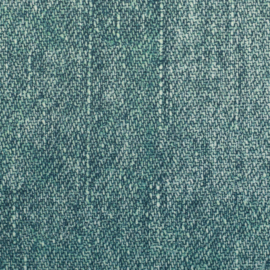 French Terry tricot: Denim smaragd (Swafing), per 25 cm