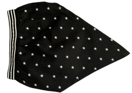 Bandana babyborn zwart/wit sterretje