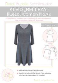 Lillesol & Pelle women jurk Belleza maat 34 t/m 50