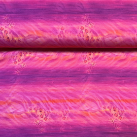 Tricot: Fancy stripes, per 25 cm