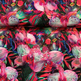 Tricot: Orchid jungle per 25 cm