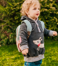 Farbenmix papier patroon  Kuschelbasics maat 50 - 92