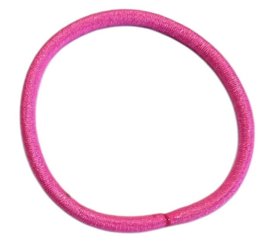Elastiekje 30 mm, knalroze