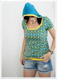 Farbenmix papier naaipatroon Mamacita, shirt/tuniek/hoodie maat 34-48