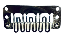 Anti slip haarclipje zilver 32 mm
