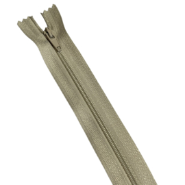 Nylon rits lichtbeige niet deelbaar 30 cm