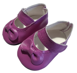 Ballerina roze met bandje en strikje voor babyborn