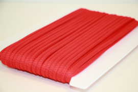 Koord vierkant 5mm rood per meter