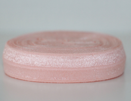 Elastisch band light-peach 16 mm, per 50 cm