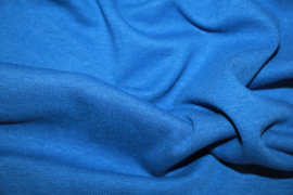Kobaltblauwe boordstof. Rondgebreid 38 cm. Per 25 cm