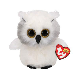 TY BEANIE BOO'S AUSTIN OWL 15CM