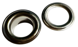 Nestel 14 mm vernikkeld staal, per stuk