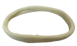 Elastisch haarbandje nylon vanille, soepel