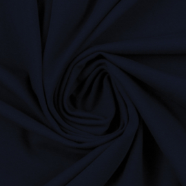 Tricot: effen donkerblauw (Swafing kleur 599) per 25cm