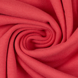 Boordstof: roze (Swafing kleur 934) Rondgebreid 48 cm. Per 25 cm