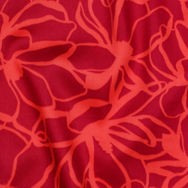Cotton satin: MAGNOLIA MAGENTA by NERIDA HANSEN, per 25 cm