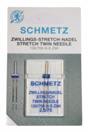 Schmetz tweeling STRETCH machinenaalden 2.5 / 75